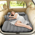 Inflatable Car Air Mattress Back Seat Bed with Air Pump55 x 35 Portable Thickened Car Travel Camping Sleeping Air Mattress Blow Up Bed for Car Universal SUV