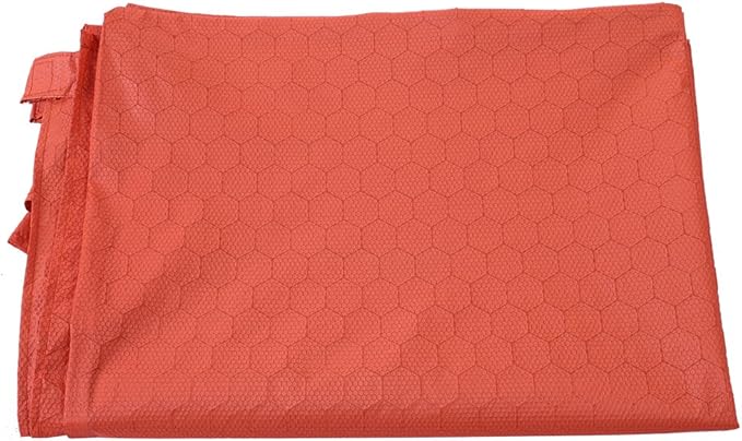 Emergency Survival Sleeping Bag | 80% Body Heat Retention in Cold Weather | Weatherproof &amp Reflective Orange Design | Lightweight 122g for Camping/Hiking/Mountaineering