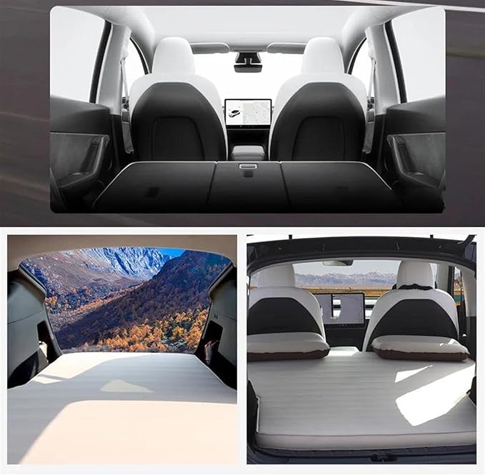 Inflatable Mattress Self-Inflating Camping Bed Car Inflatable Mattress Outdoor Travel Sleeping Mat Wear-Resistant and Leak-Proof Mattress