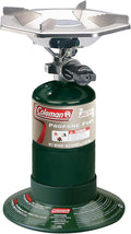 Coleman BottleTop Propane Stove with Adjustable Burner Portable Camping/Backpacking Cooker with 7650 BTUs of Power for Camping Tailgating Grilling &amp More