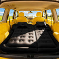 Car Air Mattress - Inflatable Bed SUV Mattress with Two Pillows for Cars Backseat Trunk Portable Flocked Camping Airbed Sleeping mat for Vehicle Travel Road Trip Indoor&ampOutdoor Activities