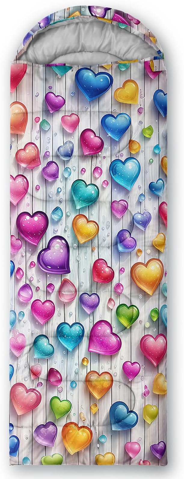 AILONEN Cartoon Camping Sleeping Bag for Boys Girls AdultsLightweight &amp Waterproof3 Season Warm &amp Cold WeatherPortablePrinted Sleeping BagTravelingCampingHiking