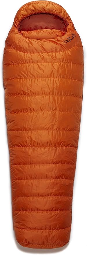 Rab Men's Ascent Down Sleeping Bag - Lightweight Warm Mummy Sleep Sack for Camping &amp Backpacking
