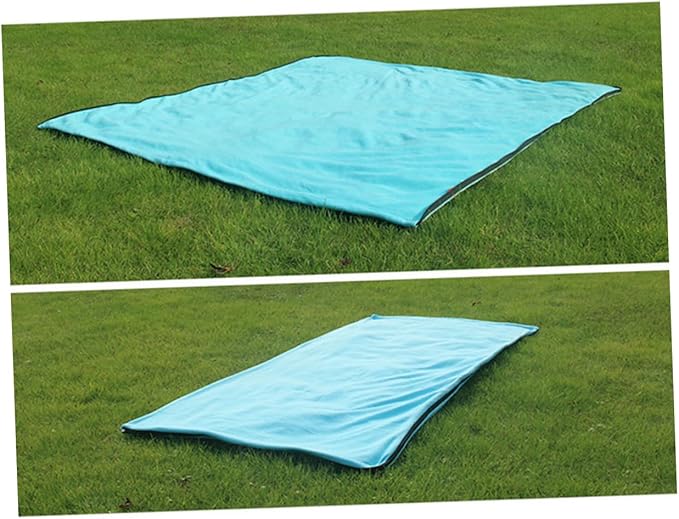 Winter Sleeping Bag Fleece Lining Compact for Camping Hiking and Home Use Sky