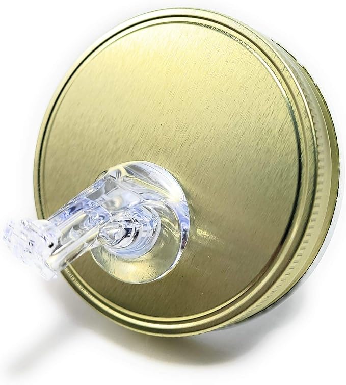 Wide Mouth Mason Jar Pour Spouts For Moonshine And Whiskey - Made 100% In The USA. Free Flow Mason Jar Spouts That Don't Leak. No Cracks Just A Perfect Pour Everytime. 2 Pack
