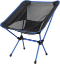 Camping Chair Fishing Chair Portable Folding Chair with Storage Bag for Adults Aluminum Frame Lightweight 150KG Capacity for Camping BBQ Hiking Beach Lawn