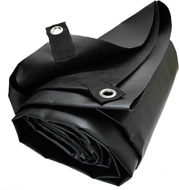 RDS Gear - Obsidian Footprint 21 oz Heavy Duty Hexagonal Vinyl Floor Protection for Tent w/Stainless Steel Grommets &amp Carrying Case