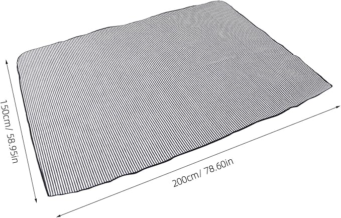 SUPVOX Picnic Blanket: Foldable Outdoor Mat Extra Large Waterproof Sandproof Foldable Compact Beach Blanket for Camping Summer Beach Park