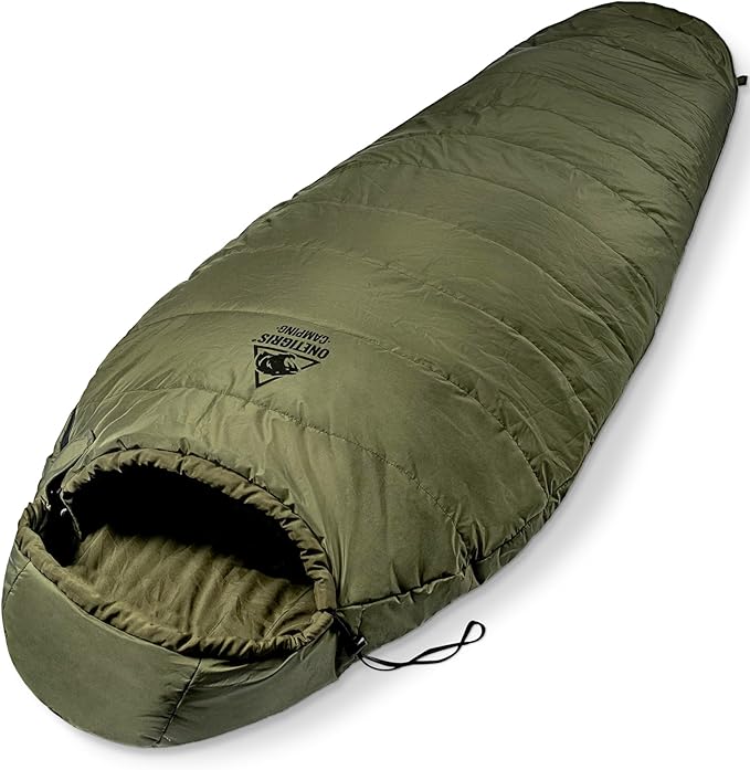 OneTigris Bushcrafter’s Sleeping Bags Mummy Sleeping Bag for Camping Hiking Backpacking Survival Gear