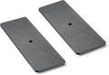 camping moon IGT Top Board Bridge Table Laser Top Board Half 2pcs Black CK-12BK-2P
