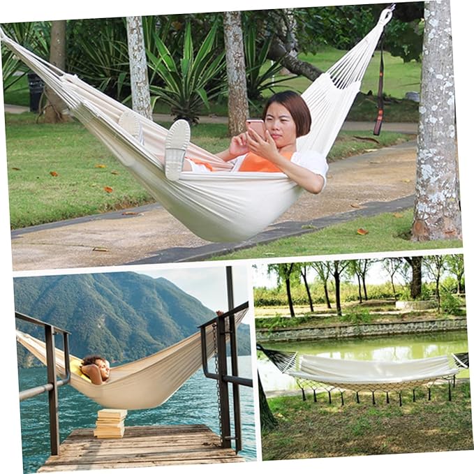 Totority Strong Hanging Chair for Bedroom Outdoor Hammock Camping Chairs Easy Assembly