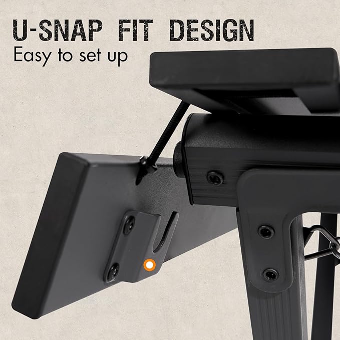 PORTAL Folding Outdoor Camping Table with Adjustable Height Aluminum Roll-Up Top and Carry Bag Big Large Portable Tables for Picnic BBQ and Tailgating Dark Gray