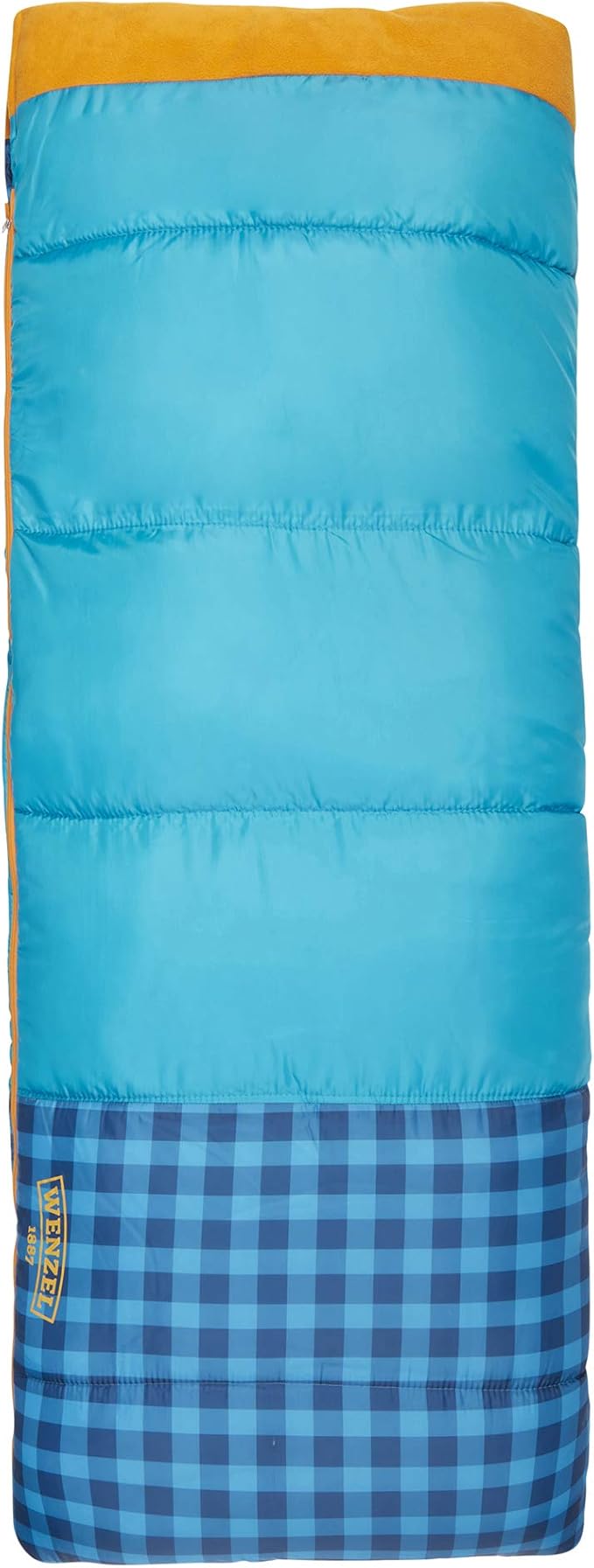 Wenzel Sapling 40F - 50F Youth Sleeping Bag Blue…