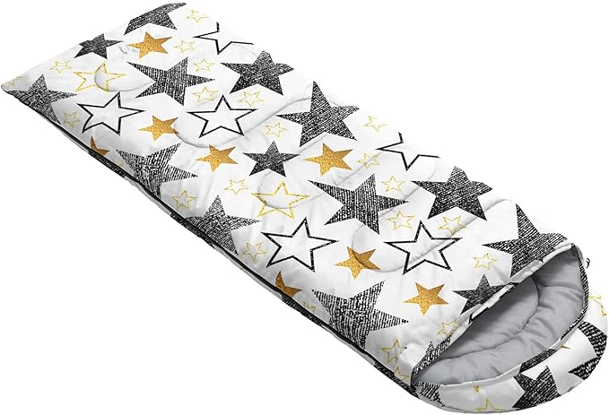 QOOMO Camping Sleeping Bags3 Season Warm &amp Cool WeatherLightweightWaterproof Sleeping Bags for Adults &amp KidsTravelingand OutdoorsCamping Gear Equipment
