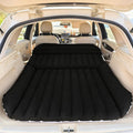 SUV Car Air Mattress – Inflatable Back Seat Bed with Electric Air Pump Portable Camping Travel Sleeping Pad Blow Up Car Bed (Black for SUV)