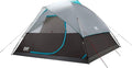 Coleman OneSource Rechargeable 4/6 Person Camping Tent with Airflow System &amp LED Lighting Includes Rainfly Tent Fan Lights and Interchangeable Battery Pack Easy Setup Tent for Camping