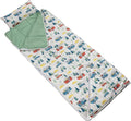 Thomas Payne Children’s Road Trip Sleeping Bag for Camping and Sleepovers with Durable Material Zippered Closure Built-In Carrying Tote Machine Washable Dryer Safe - 2022107837
