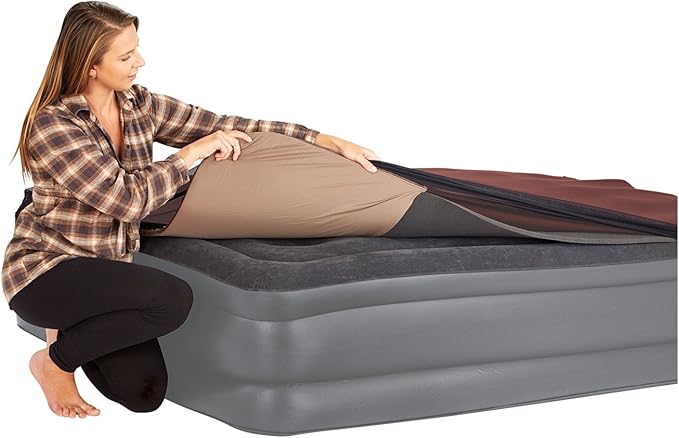 Lightspeed Outdoors Foam Topper for Air Mattresses Maroon