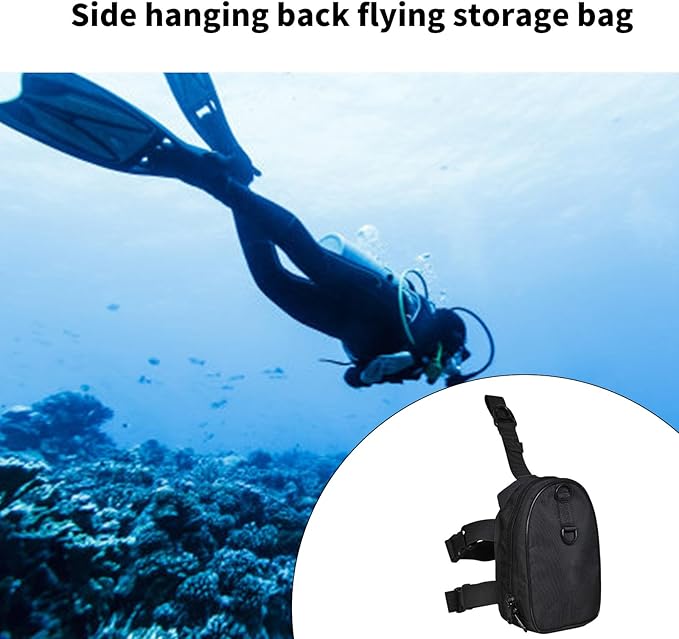 Diving Thigh Bag Light Weight Diving Thigh Pouches Storage Pocket Underwater Organizers Bag for Snorkeling Equipment
