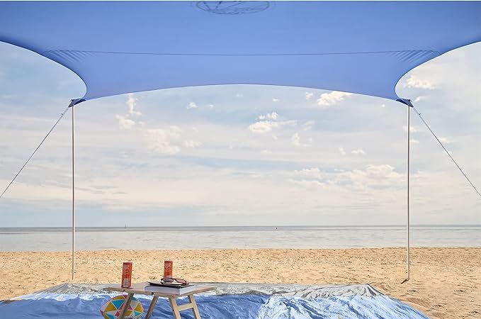 WEKAPO Extra Replacement Poles for a Beach Tent 7'1'' Tall Made 6061 Aluminum (for Tent 9x10)