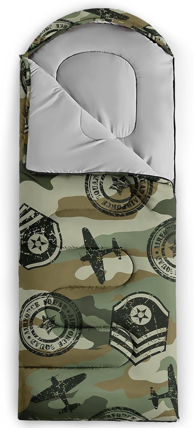 Axolotl Unicorn Sleeping Bag for Kids Boys Girls–Lightweight Warm Cold Weather Sleeping BagsWaterproof Portable Sleeping Bag with Compression Sack for Camping Backpacking Outdoor Indoor