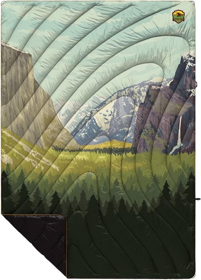 Rumpl Original Puffy National Park Blanket for Camping and Outdoors Yosemite - V1