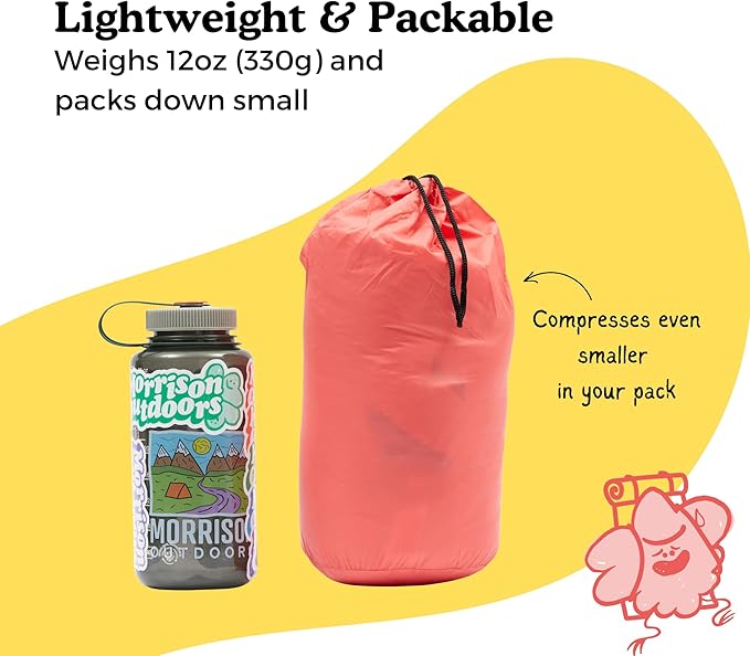 Big Mo 20 Kids Sleeping Bag (Ages 18-36mo) The Warmest 100% Down Camping Sleeping Bag for Kids Age 18-36 Months Old.