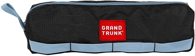 GRAND TRUNK Compass 360° XT Extra Tall Swivel Stool | 20 Portable Camping Seat | 260 lb Capacity | 7000 Series Aluminum Frame Compact Folding Outdoor Stool | Sea Black
