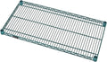 QUANTUM STORAGE SYSTEMS 2430P Wire Add-On Shelf Green Epoxy 30 W x 24 D