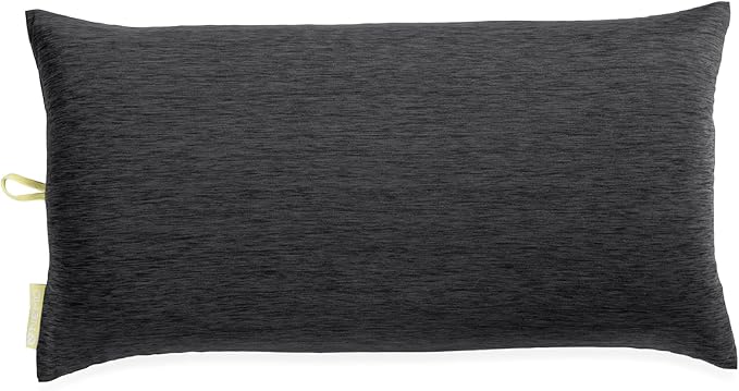 Nemo Equipment Fillo Elite Wide Ultralight Backpacking Pillow - Black Pearl/Citron - One Size