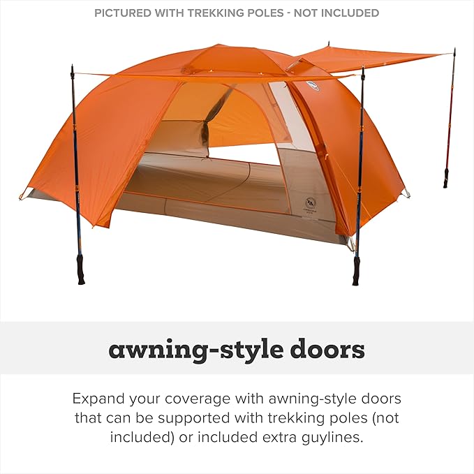 Big Agnes Copper Spur UL - Backpacking Tent for Camping 3 Season Ultralight Waterproof Anodized Poles