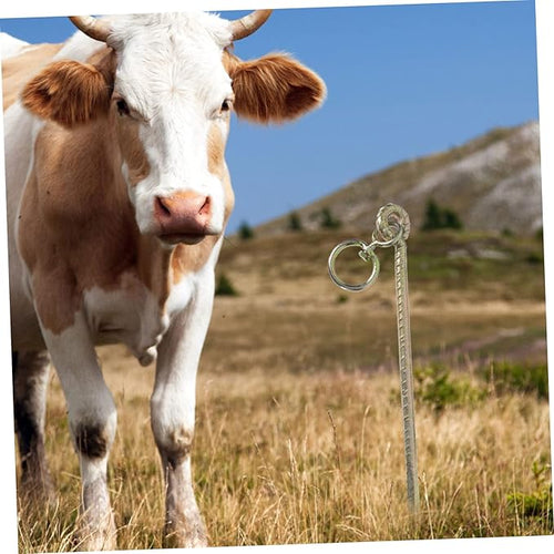 1pc Cattle Fixing Rod Stake for Livestock Tie-Out Easy Install Ground Nail for Dogs Large for Camping and Outdoor Use