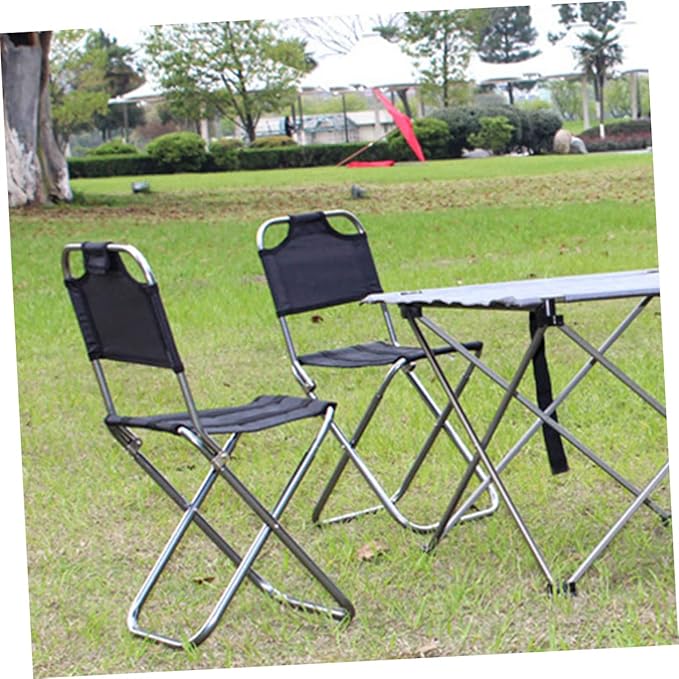 Fishing Chair Portable Stool Lawn Chair Camping Essentials Construction Folding for Travel