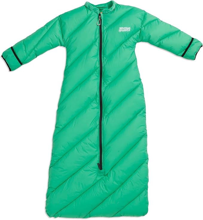 Mighty Mo 40° Kids Sleeping Bag (Ages 3-5). The Comfiest Coziest Camping Sleeping Bag for Kids with Adjustable Cuffs.