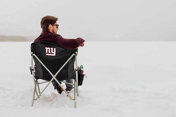 PICNIC TIME NFL Unisex-Adult NFL PT-XL Heavy Duty Camping Chair XL Beach Chair 400 lb Capacity Camp Chair