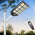 12000W Solar Street Lights Outdoor 100000 Lumens Dusk to Dawn Motion Sensor Security Flood Light Waterproof Perfect for GardenYard Street Parking lot