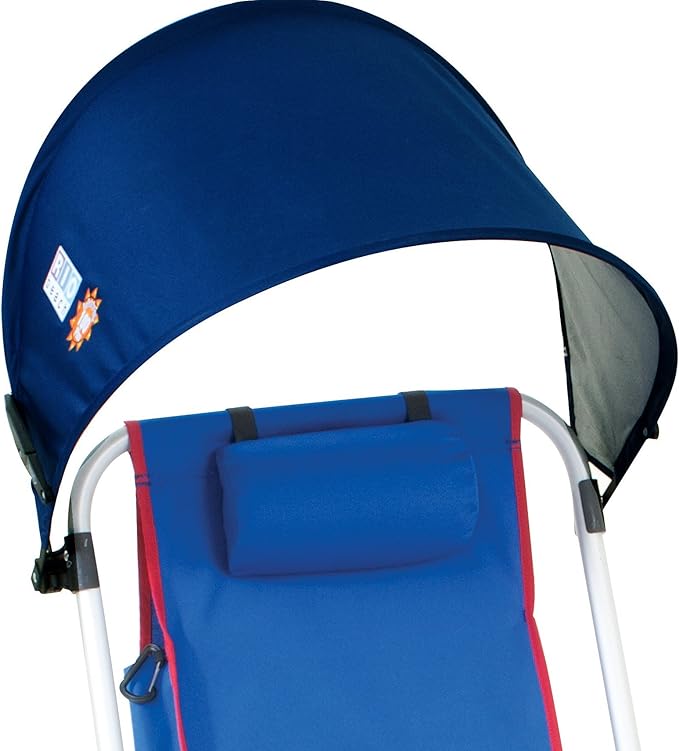 Rio Beach MyCanopy Personal Chair Sun Shade Navy