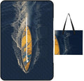 Zipper Surfboard Style Picnic Mat Suitable for Travel Camping Park Or Home Use
