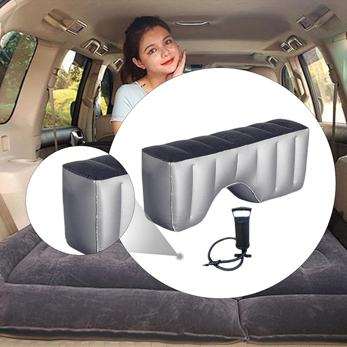 Inflatable Car Travel Mattress Cushion Air Couch Car Sleeping Bed for Cars A