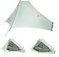 Featherstone Backbone Ultralight Tent for Backpacking Camping Thru Hiking - Trekking Pole Backpacking Tent - Waterproof Single-Wall Durable Shelter - Compact Light &amp Easy to Carry