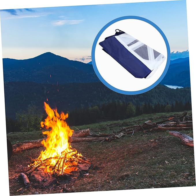 Waterproof Tent Cloth 210D Oxford Fabric Sun Shade Camping Tarp Rainproof Portable UV Protection for Outdoor Activities and Beach Use