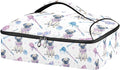Casserole Carrier Cartoon Dog PatternInsulated Casserole Carrier for Hot or Cold Food Thermal Lunch Tote for Potluck Parties Picnic Beach Fits 9 x 13 Inches Baking Dish