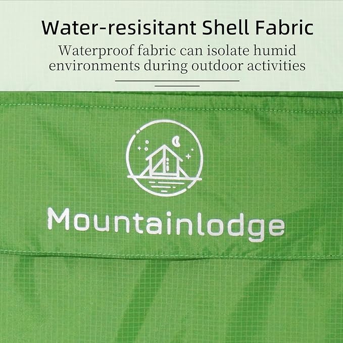 Mountainlodge Balance Sleeping Bag for AdultCold&ampWarm Weather with Compression Sack and Water Resistant for Family CampingTravel and Car Camping