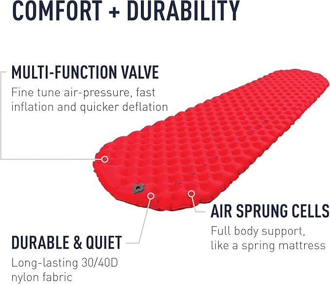 Sea to Summit Comfort Plus Insulated Camping Air Mattress