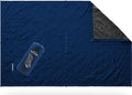 KAMMOK Field Blanket - Microfleece Water Resistant Portable Durable Indoor/Outdoor Camp Blanket (84 in × 50 in) - Midnight Blue