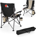 Picnic TIME NFL Unisex-Adult NFL Outlander Folding Camping Chair with Cooler Heavy Duty Beach Chair