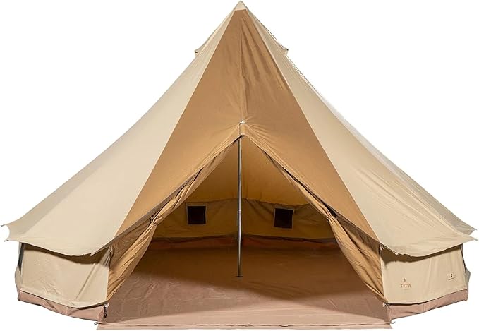 Teton Sports Canvas Tents Tent for Family Camping in All Seasons The Right Shelter for Your Base Camp Waterproof