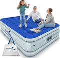 EnerPlex Air Mattress with Built in Pump - Self-Inflating Blow Up Mattress with Neck Support - Inflatable Air Bed for Portable Travel &amp Home Use