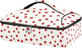 Casserole Carrier Cute Red DotInsulated Casserole Carrier for Hot or Cold Food Thermal Lunch Tote for Potluck Parties Picnic Beach Fits 9 x 13 Inches Baking Dish