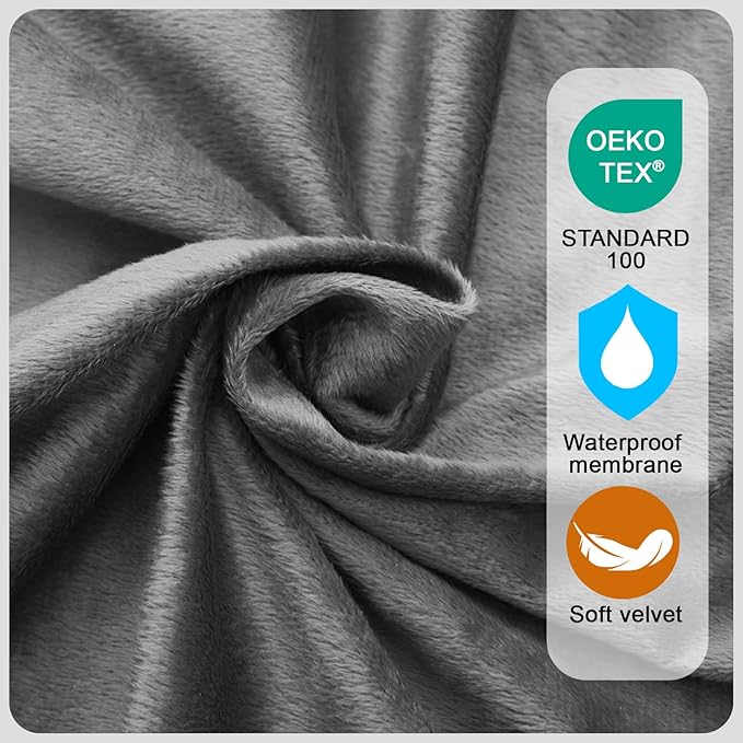 Memory Foam Camping Mattress pad Comfortable Thick Floor Sleeping Mat for Adults with Waterproof and Non-Slip Bottom Portable Roll Up Mattress for Sleepover GuestCot Mad for Car Camping